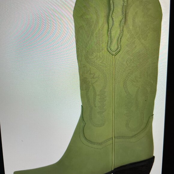 NIB Jeffrey Campbell Dagget Boot Green 7.5 - Picture 3 of 3